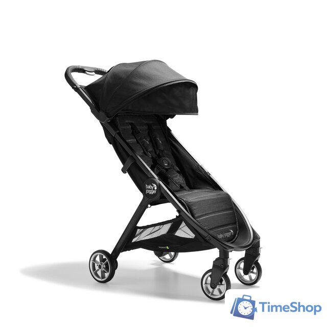 Коляска прогулочная «книга» Baby Jogger City Tour 2 (pitch black) - Изображение №1 — Интернет-магазин Time-Shop