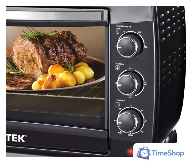 Мини-печь CENTEK CT-1532-46 (черный) - Изображение №2 — Интернет-магазин Time-Shop