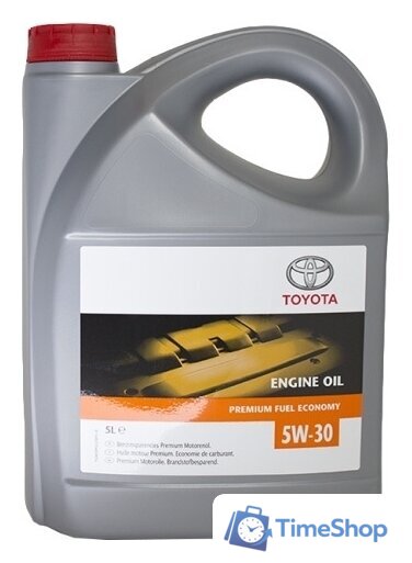 Моторное масло Toyota Premium Fuel Economy 5W-30 5л - Изображение №1 — Интернет-магазин Time-Shop