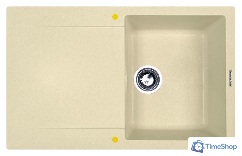 Кухонная мойка Zigmund & Shtain Rechteck 775 (молодое шампанское) - Изображение №1 — Интернет-магазин Time-Shop