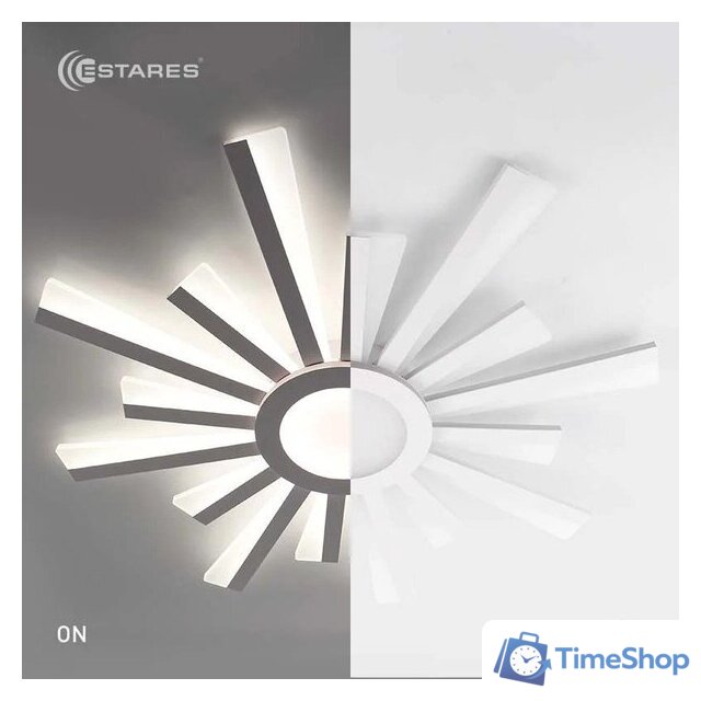 Припотолочная люстра Estares Teresa 100W R-APP-680x50-White/White-220-IP20 - Изображение №5 — Интернет-магазин Time-Shop