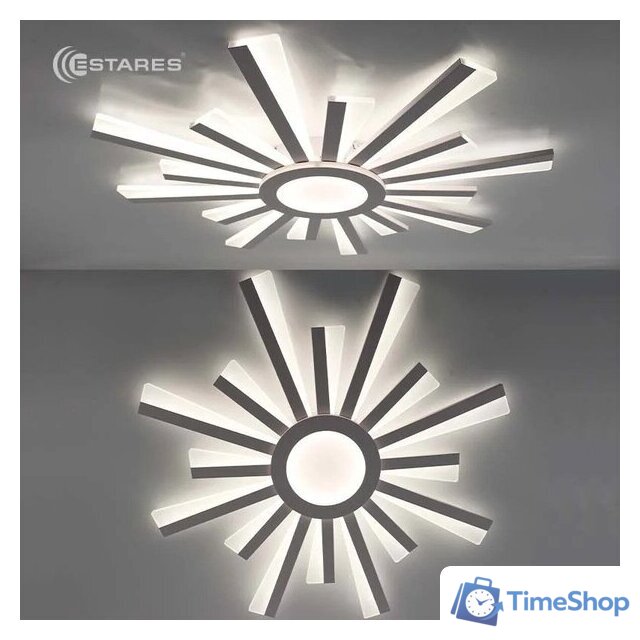 Припотолочная люстра Estares Teresa 100W R-APP-680x50-White/White-220-IP20 - Изображение №6 — Интернет-магазин Time-Shop