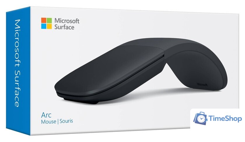 Мышь Microsoft Surface Arc Mouse (черный) - Изображение №5 — Интернет-магазин Time-Shop