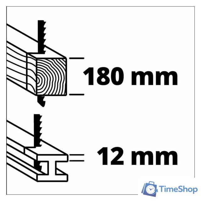 Сабельная пила Einhell TE-AP 18/26 Li-Solo 4326290 - Изображение №12 — Интернет-магазин Time-Shop