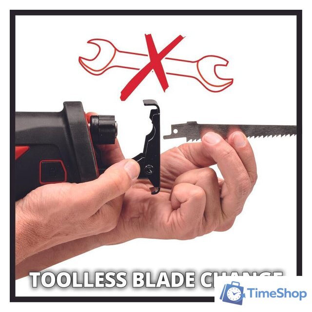 Сабельная пила Einhell TE-AP 18/26 Li-Solo 4326290 - Изображение №3 — Интернет-магазин Time-Shop