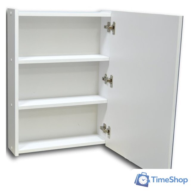  Гамма Шкаф с зеркалом 03-50 (белый) - Изображение №2 — Интернет-магазин Time-Shop