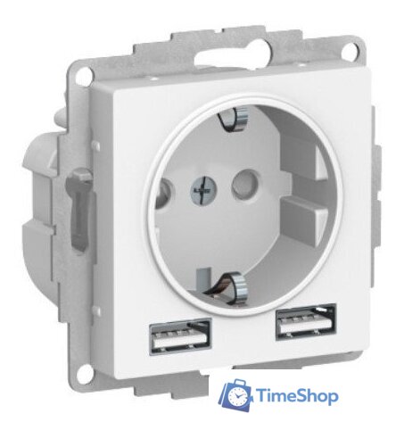 Розетка Systeme Electric AtlasDesign ATN000130 - Изображение №1 — Интернет-магазин Time-Shop