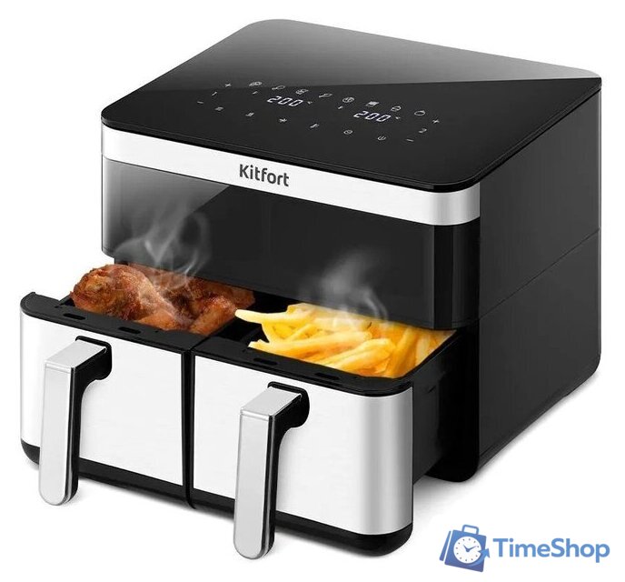 Аэрогриль (аэрофритюрница) Kitfort KT-8110 - Изображение №1 — Интернет-магазин Time-Shop