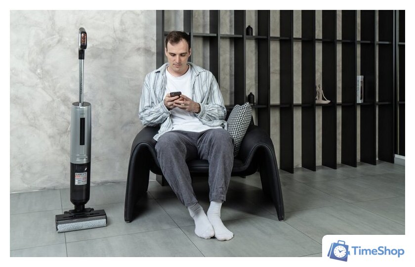 Вертикальный моющий пылесос Garlyn Aqua Max 7 - Изображение №9 — Интернет-магазин Time-Shop