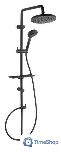 Душевая система  Ferro Rondo Lux NP23-BL (черный) - Изображение №1 — Интернет-магазин Time-Shop