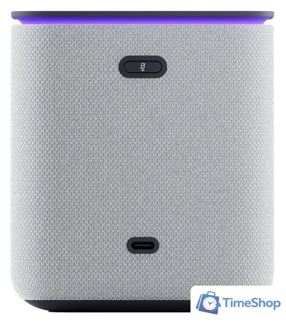 Умная колонка Яндекс Станция Миди (серый) - Изображение №3 — Интернет-магазин Time-Shop