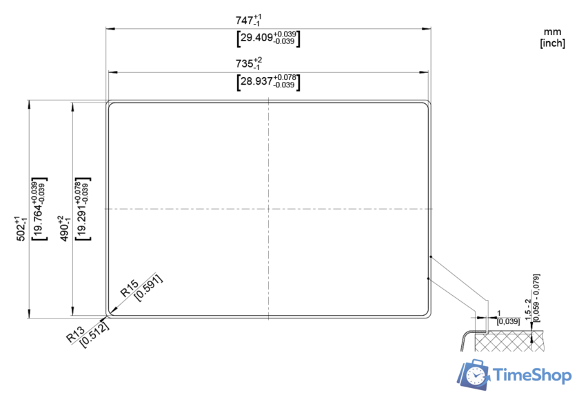 Кухонная мойка Blanco Andano 340/340-IF/A 525248 (с клапаном-автоматом, сатин) - Изображение №9 — Интернет-магазин Time-Shop