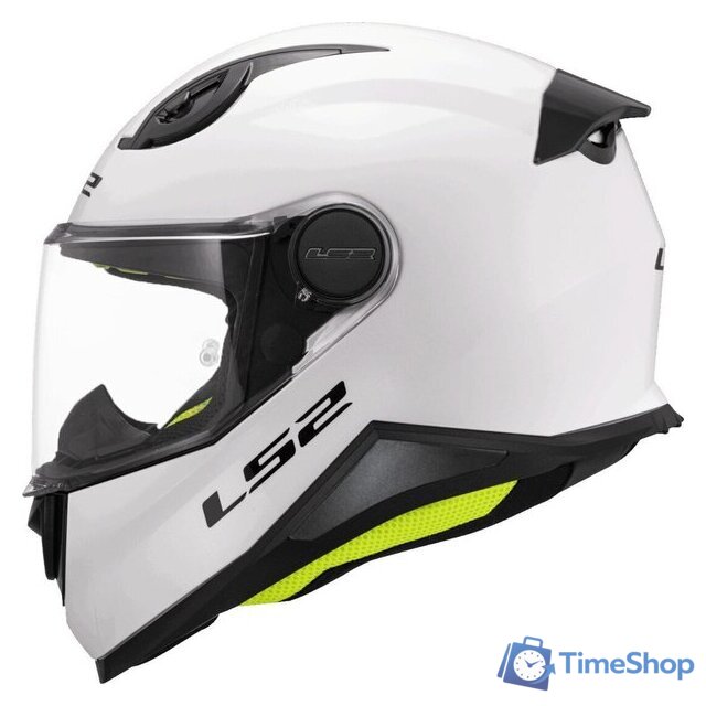 Мотошлем LS2 FF812 Kid Solid (L, белый) - Изображение №1 — Интернет-магазин Time-Shop