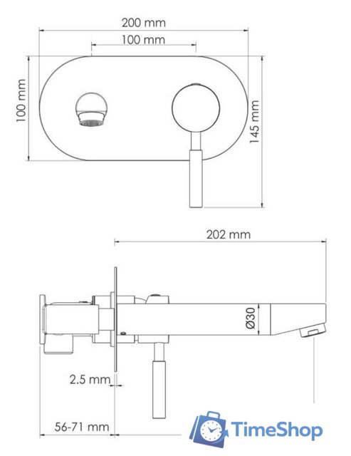 Смеситель Wasserkraft Main 4130 - Изображение №2 — Интернет-магазин Time-Shop