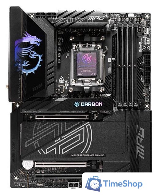 Материнская плата MSI MPG X870E Carbon WiFi - Изображение №1 — Интернет-магазин Time-Shop