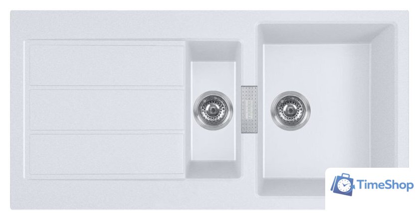 Кухонная мойка Franke Sirius 2.0 S2D 651-100 143.0618.670 (снежно-белый) - Изображение №1 — Интернет-магазин Time-Shop