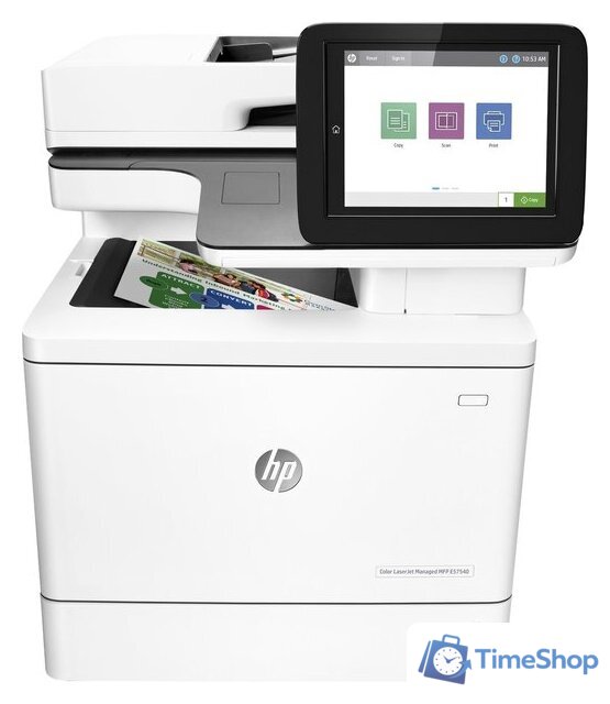 МФУ HP LaserJet MFP Color Managed E57540dn - Изображение №1 — Интернет-магазин Time-Shop