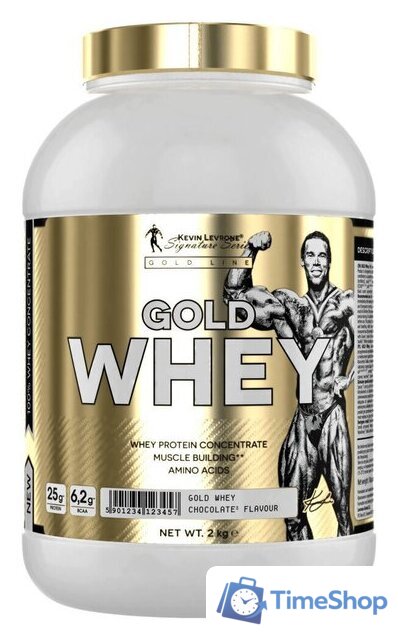 Протеин сывороточный (концентрат) Kevin Levrone Gold Whey (2000 г, сникерс) - Изображение №1 — Интернет-магазин Time-Shop