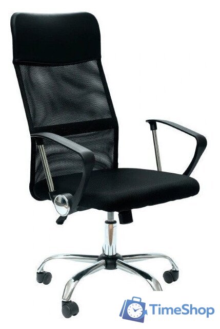 Офисное кресло King Style FK-1 Noir Chrome (черный) - Изображение №1 — Интернет-магазин Time-Shop