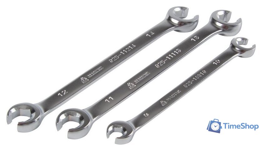 Набор ключей Мастак 5-23112 (12 предметов) - Изображение №4 — Интернет-магазин Time-Shop