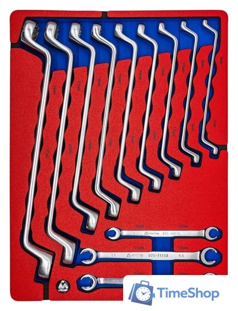 Набор ключей Мастак 5-23112 (12 предметов) - Изображение №1 — Интернет-магазин Time-Shop