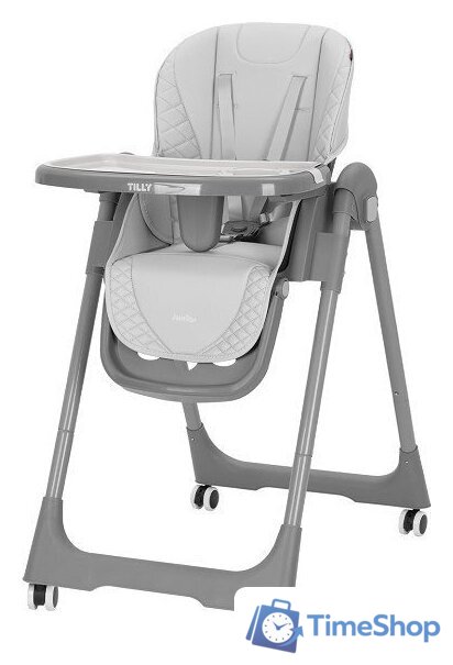 Высокий стульчик Baby Tilly Junior T-671 (светло-серый) - Изображение №1 — Интернет-магазин Time-Shop