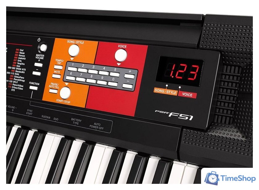 Синтезатор Yamaha PSR-F51 - Изображение №4 — Интернет-магазин Time-Shop