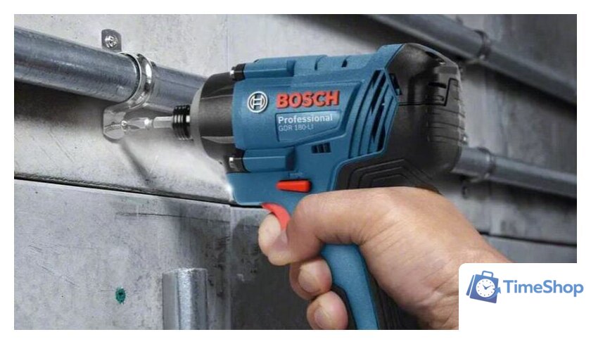 Винтоверт Bosch GDR 180-LI Professional 06019G5123 (с 2-мя АКБ, кейс) - Изображение №2 — Интернет-магазин Time-Shop