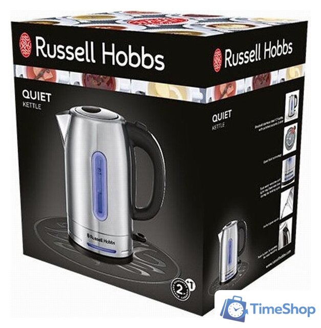 Электрический чайник Russell Hobbs 26300-70 Quiet Boil - Изображение №7 — Интернет-магазин Time-Shop