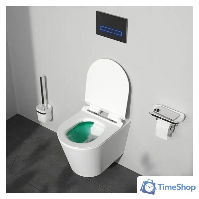 Унитаз подвесной AM.PM Sunny Flashclean C85C1701SC + TECE Profil 9300302 - Изображение №8 — Интернет-магазин Time-Shop