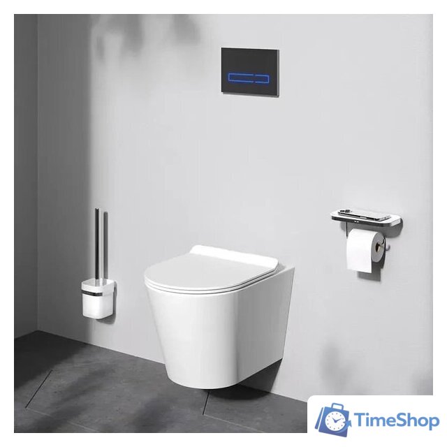 Унитаз подвесной AM.PM Sunny Flashclean C85C1701SC + TECE Profil 9300302 - Изображение №10 — Интернет-магазин Time-Shop