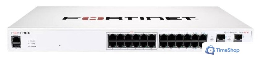 Управляемый коммутатор 2-го уровня Fortinet FortiSwitch FS-124F-POE - Изображение №1 — Интернет-магазин Time-Shop