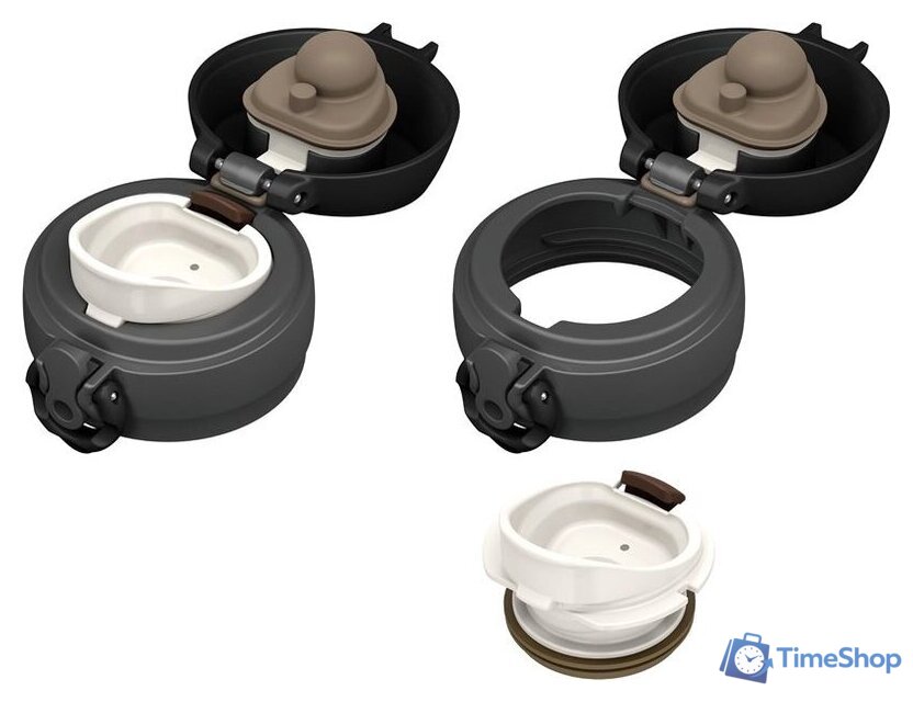 Термокружка THERMOS JNL-754 PBK 750мл (черный) - Изображение №6 — Интернет-магазин Time-Shop