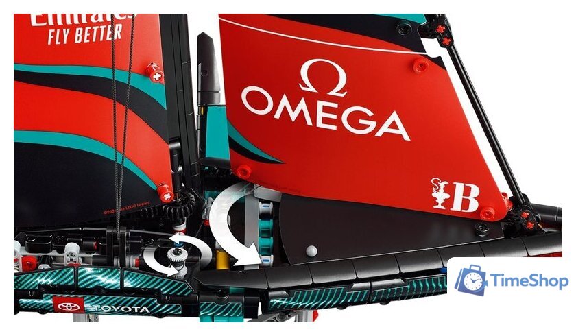 Конструктор LEGO Technic 42174 Яхта AC75 команды Emirates в Новой Зеландии - Изображение №8 — Интернет-магазин Time-Shop