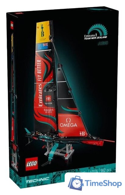 Конструктор LEGO Technic 42174 Яхта AC75 команды Emirates в Новой Зеландии - Изображение №1 — Интернет-магазин Time-Shop