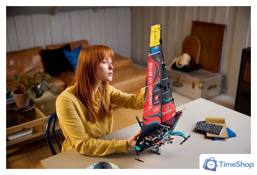 Конструктор LEGO Technic 42174 Яхта AC75 команды Emirates в Новой Зеландии - Изображение №11 — Интернет-магазин Time-Shop