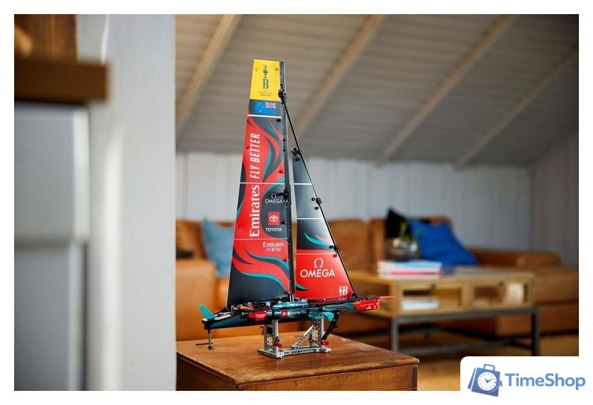 Конструктор LEGO Technic 42174 Яхта AC75 команды Emirates в Новой Зеландии - Изображение №14 — Интернет-магазин Time-Shop