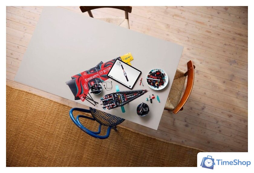 Конструктор LEGO Technic 42174 Яхта AC75 команды Emirates в Новой Зеландии - Изображение №12 — Интернет-магазин Time-Shop