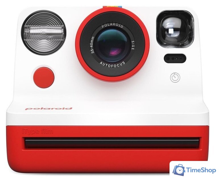 Фотоаппарат Polaroid Now Instant Camera Generation 2 (красный/белый) - Изображение №1 — Интернет-магазин Time-Shop