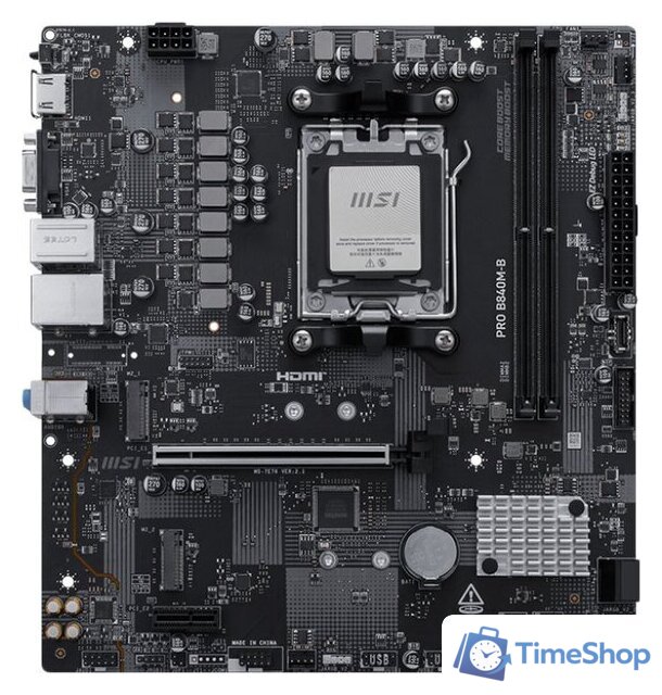 Материнская плата MSI Pro B840M-B - Изображение №1 — Интернет-магазин Time-Shop