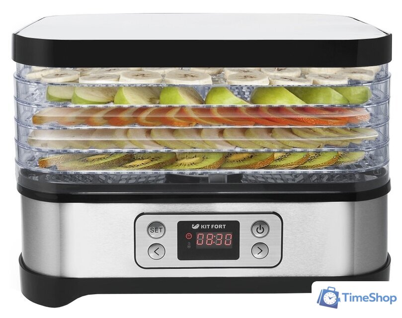 Сушилка для овощей и фруктов Kitfort KT-1903 - Изображение №1 — Интернет-магазин Time-Shop
