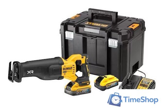 Сабельная пила DeWalt DCS386H2T (с 2-мя АКБ, кейс) - Изображение №1 — Интернет-магазин Time-Shop