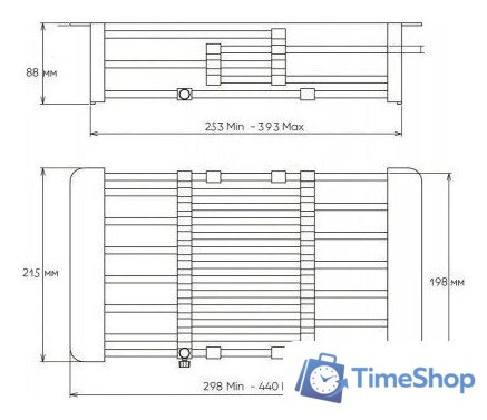 Кухонная мойка Wisent WS-36045D/GER013 (с сифоном, дозатором и коландером) - Изображение №15 — Интернет-магазин Time-Shop