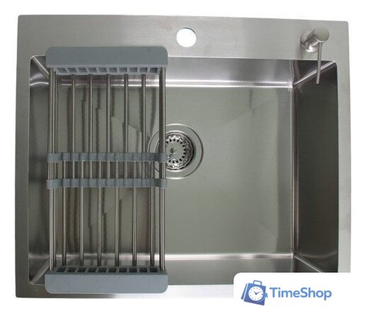 Кухонная мойка Wisent WS-36045D/GER013 (с сифоном, дозатором и коландером) - Изображение №2 — Интернет-магазин Time-Shop
