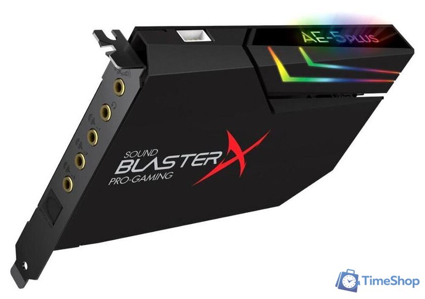 Внутренняя звуковая карта Creative Sound Blaster X AE-5 Plus - Изображение №3 — Интернет-магазин Time-Shop