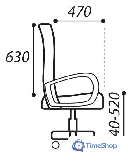 Офисное кресло Brabix Line EX-530 (черный) - Изображение №14 — Интернет-магазин Time-Shop