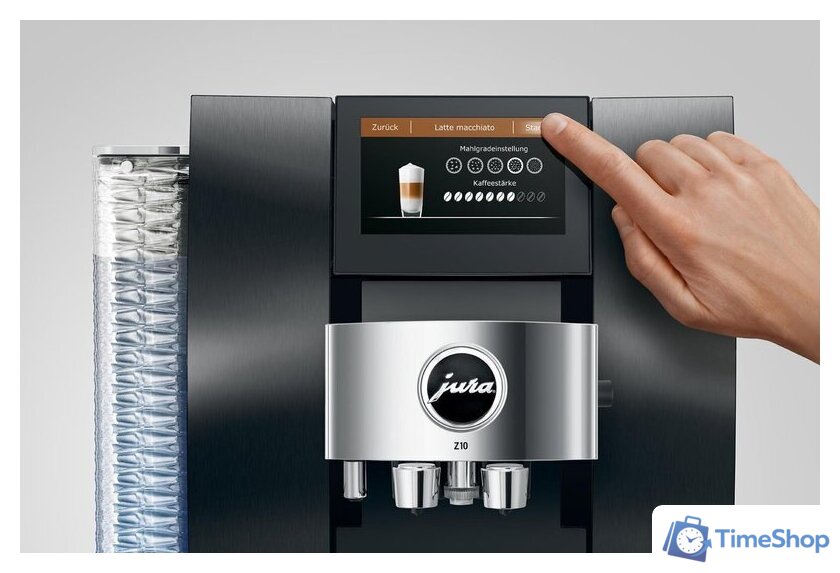 Кофемашина JURA Z10 Aluminium Black 15488 - Изображение №4 — Интернет-магазин Time-Shop