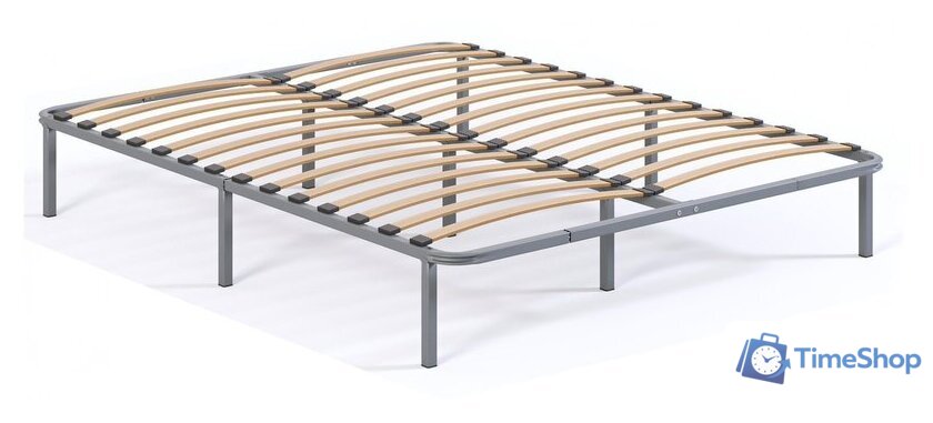 Кровать Домаклево София 120x200 (серый) - Изображение №3 — Интернет-магазин Time-Shop