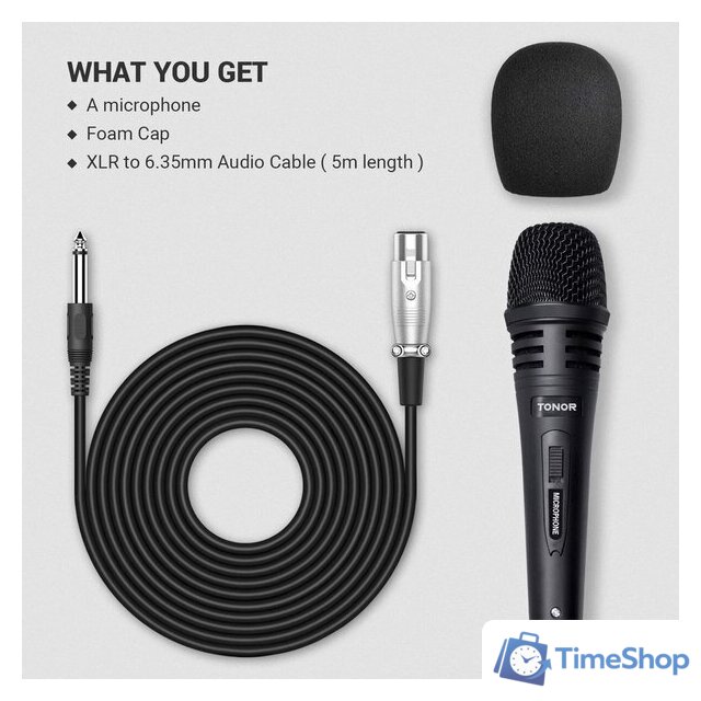 Проводной микрофон Tonor K1 - Изображение №5 — Интернет-магазин Time-Shop