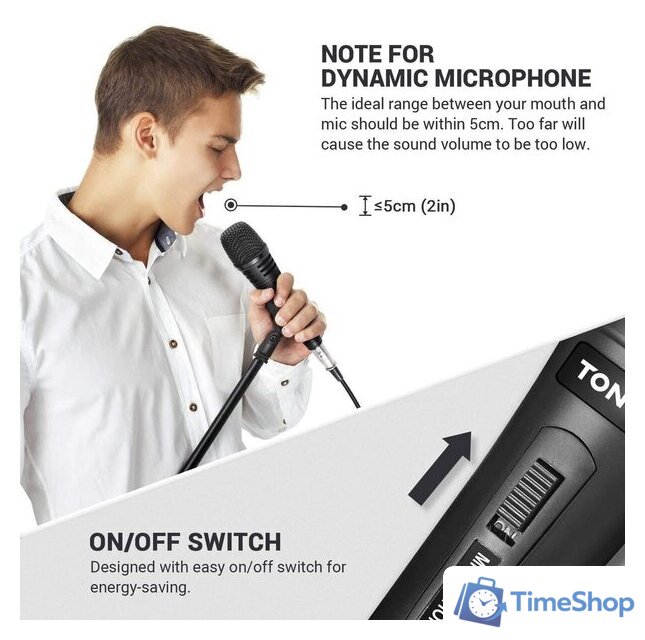 Проводной микрофон Tonor K1 - Изображение №6 — Интернет-магазин Time-Shop